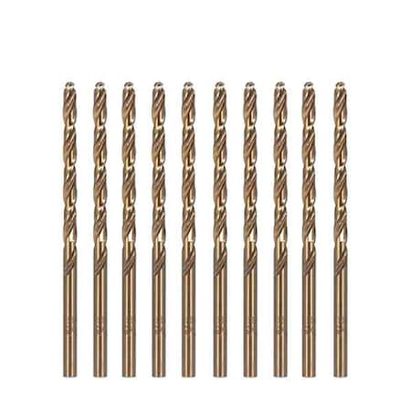 Perfect: HSS Drill Bit X 10 Fully Ground 5/32³ “5% Cobalt M35